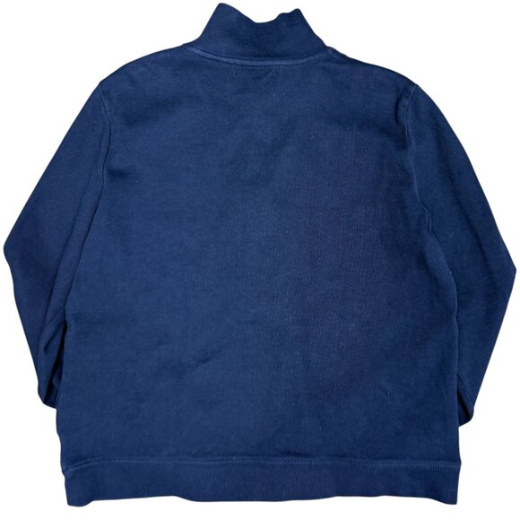 EUC Women's LAUREN RALPH LAUREN Rib Knit‎ Pullover Sweater Navy | Size L - Picture 4 of 8